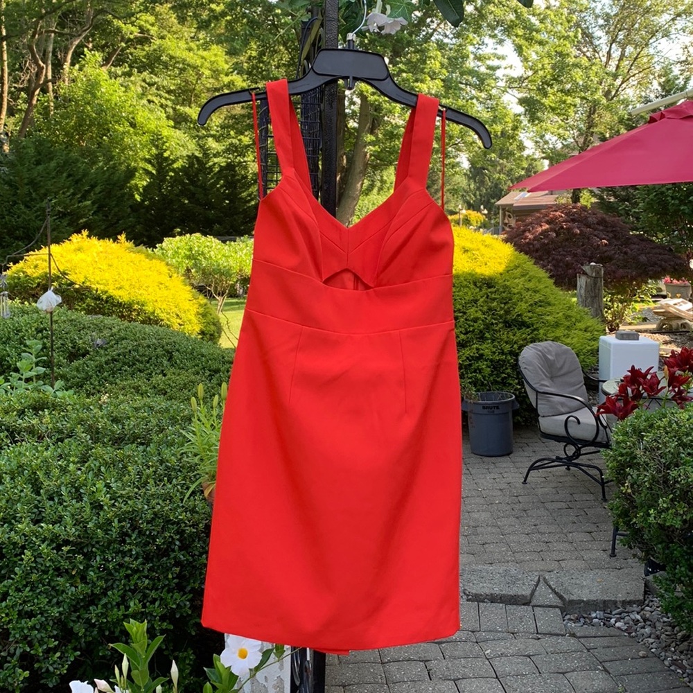 Yumi Kim Red Cut Loose Dress size XS